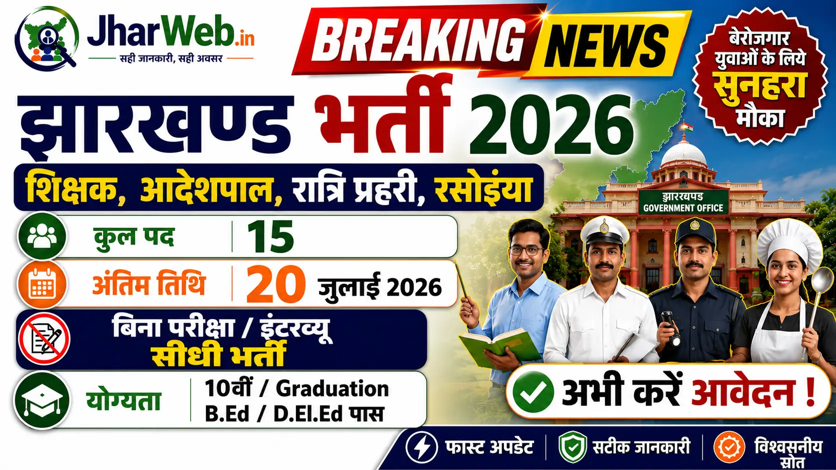 Jharkhand Teacher Vacancy 2026